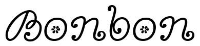 Bonbon Font