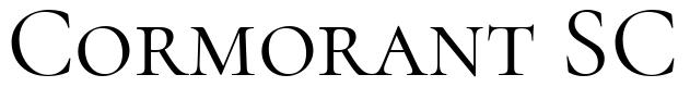 Cormorant SC Font