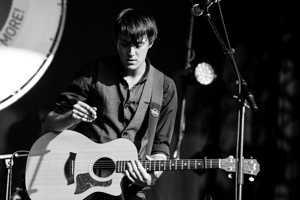 Music black and white guitar summer