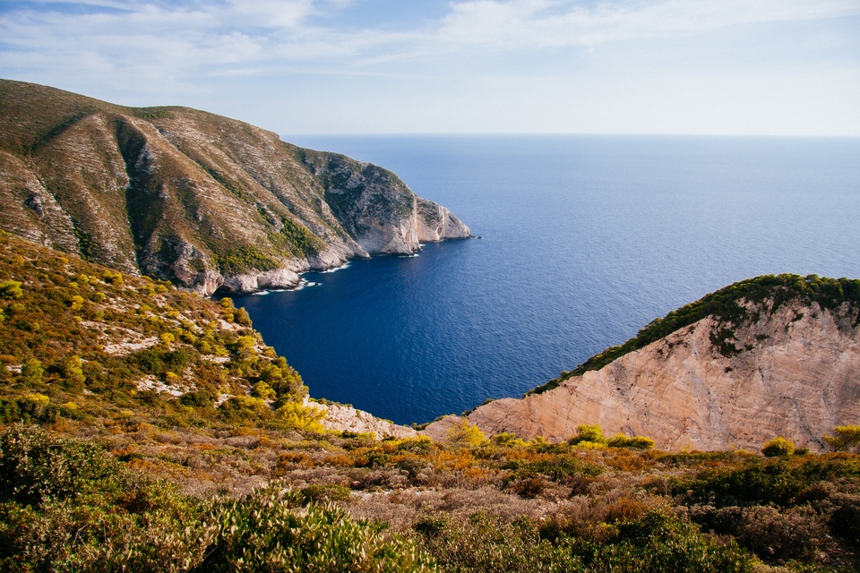 Krajobraz morze wybrzeże natura