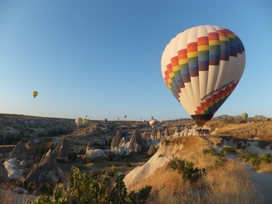 Foto Balon udara pesawat terbang kendaraan