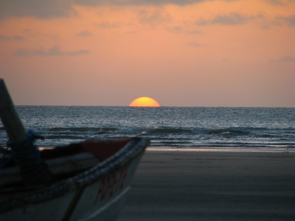 Pantai laut pesisir cakrawala