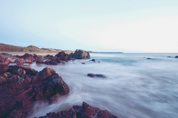 Beach sea coast rock Photo