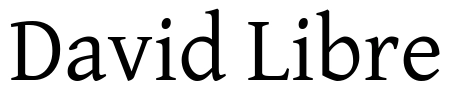 David Libre Font