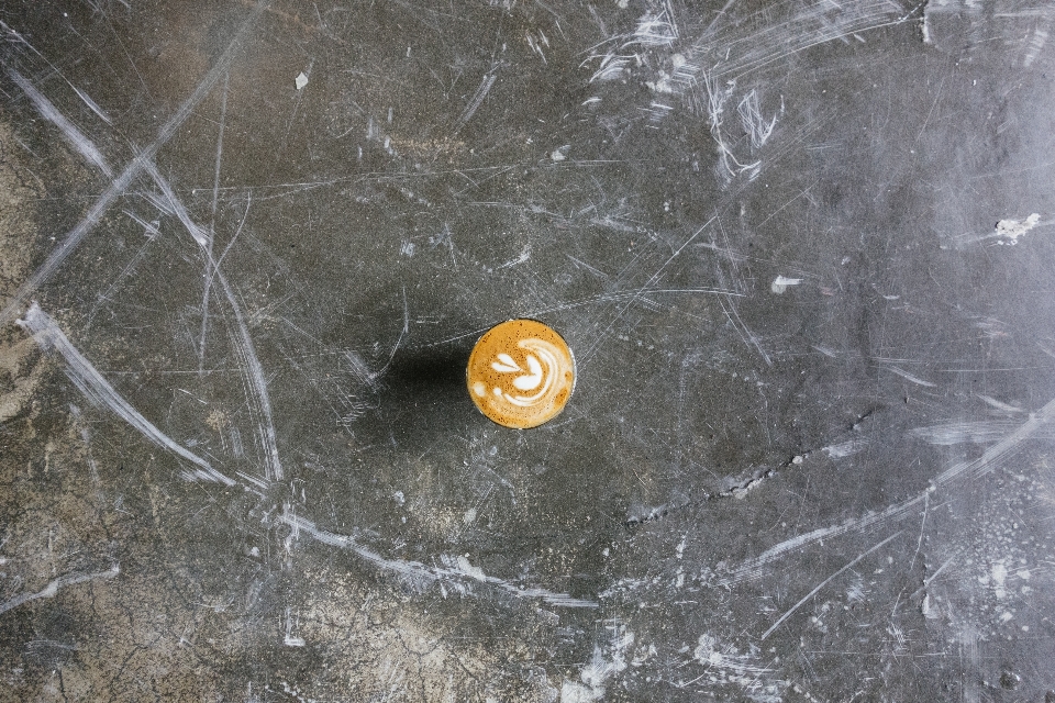 Water coffee floor glass