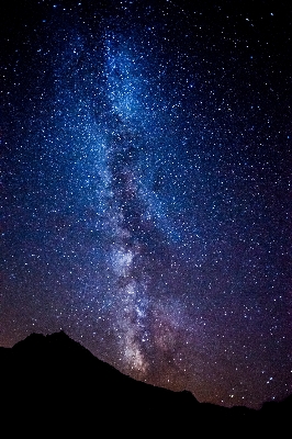 Star milky way atmosphere galaxy Photo