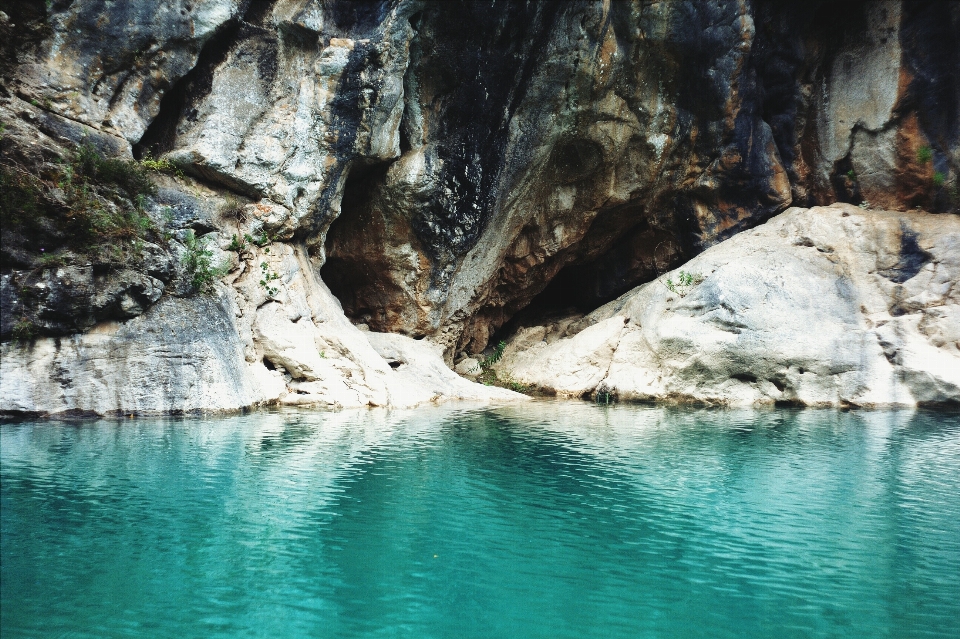 Mar água rock lago