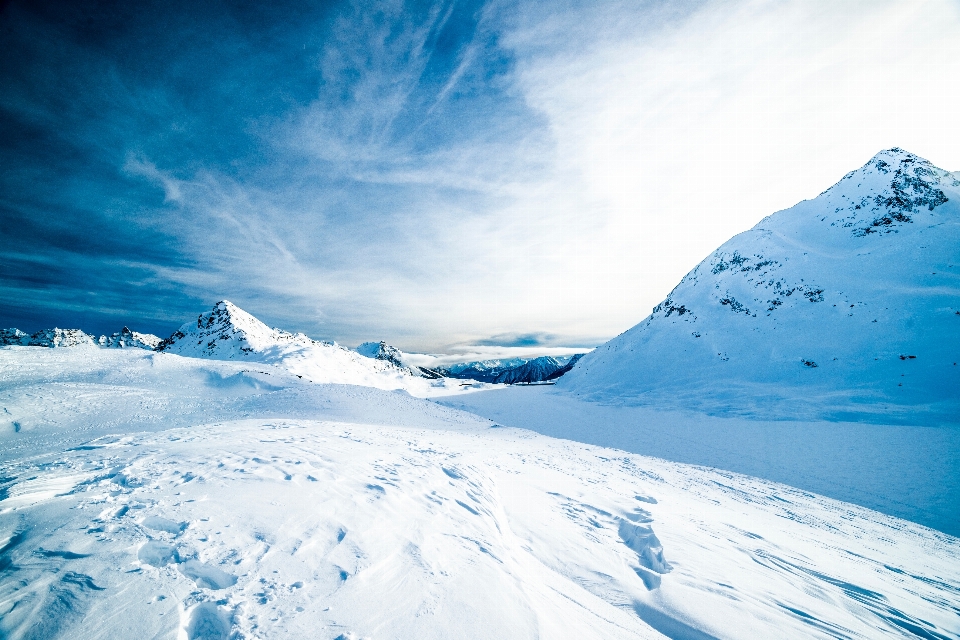 Mountain snow cold winter