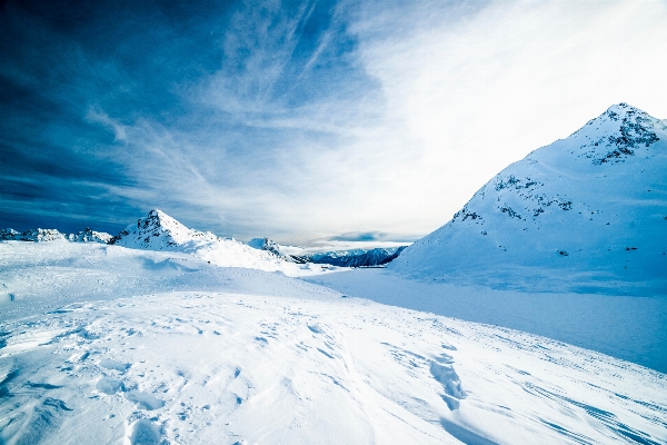 Mountain snow cold winter Photo