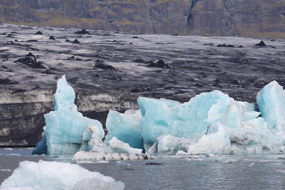 Formación hielo glaciar
 ártico