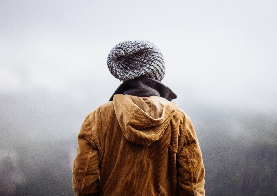 Foto Uomo persona inverno fotografia