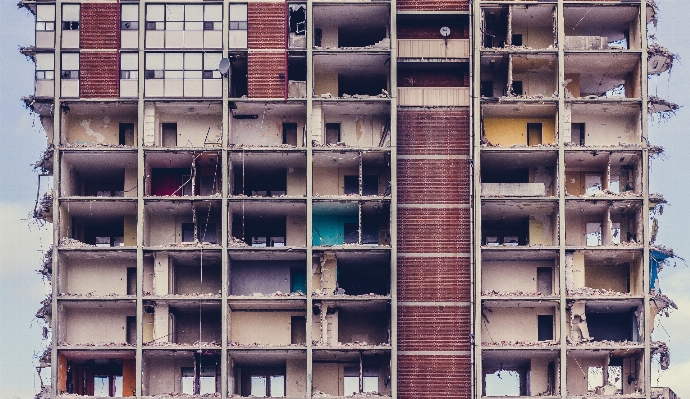 Window building facade abandoned Photo