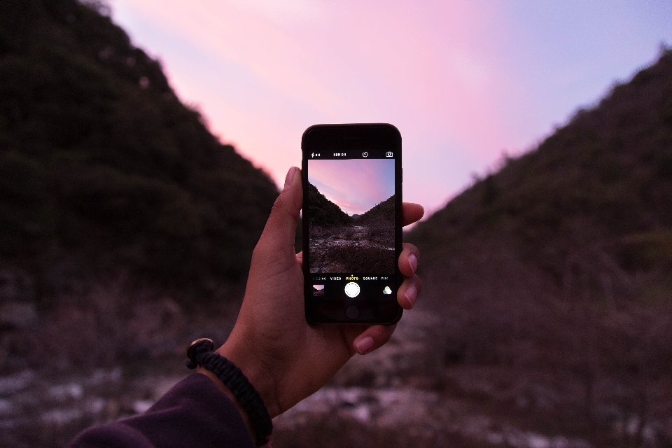 Iphone licht fotografie telefon