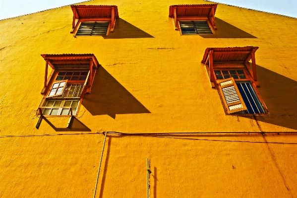 Architecture wood house window Photo