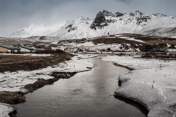 Foto Paisagem região selvagem
 montanha neve