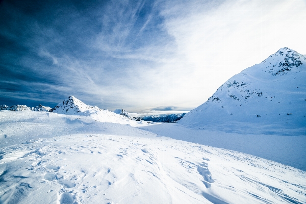 Landscape outdoor mountain snow Photo