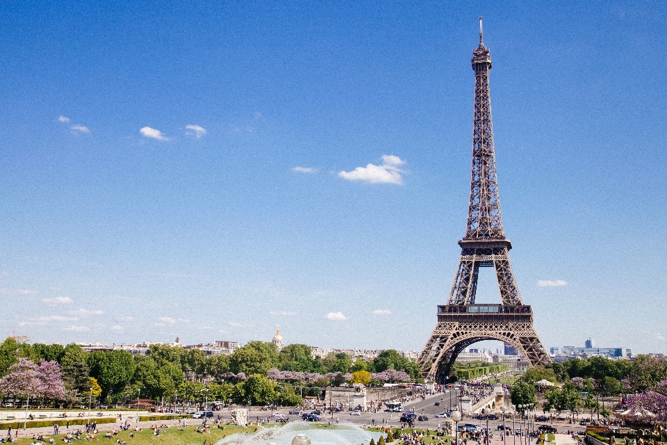 Architecture bâtiment ville tour eiffel