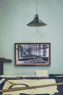 Table wood house window Photo