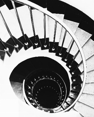 Foto Bianco e nero
 ruota spirale linea